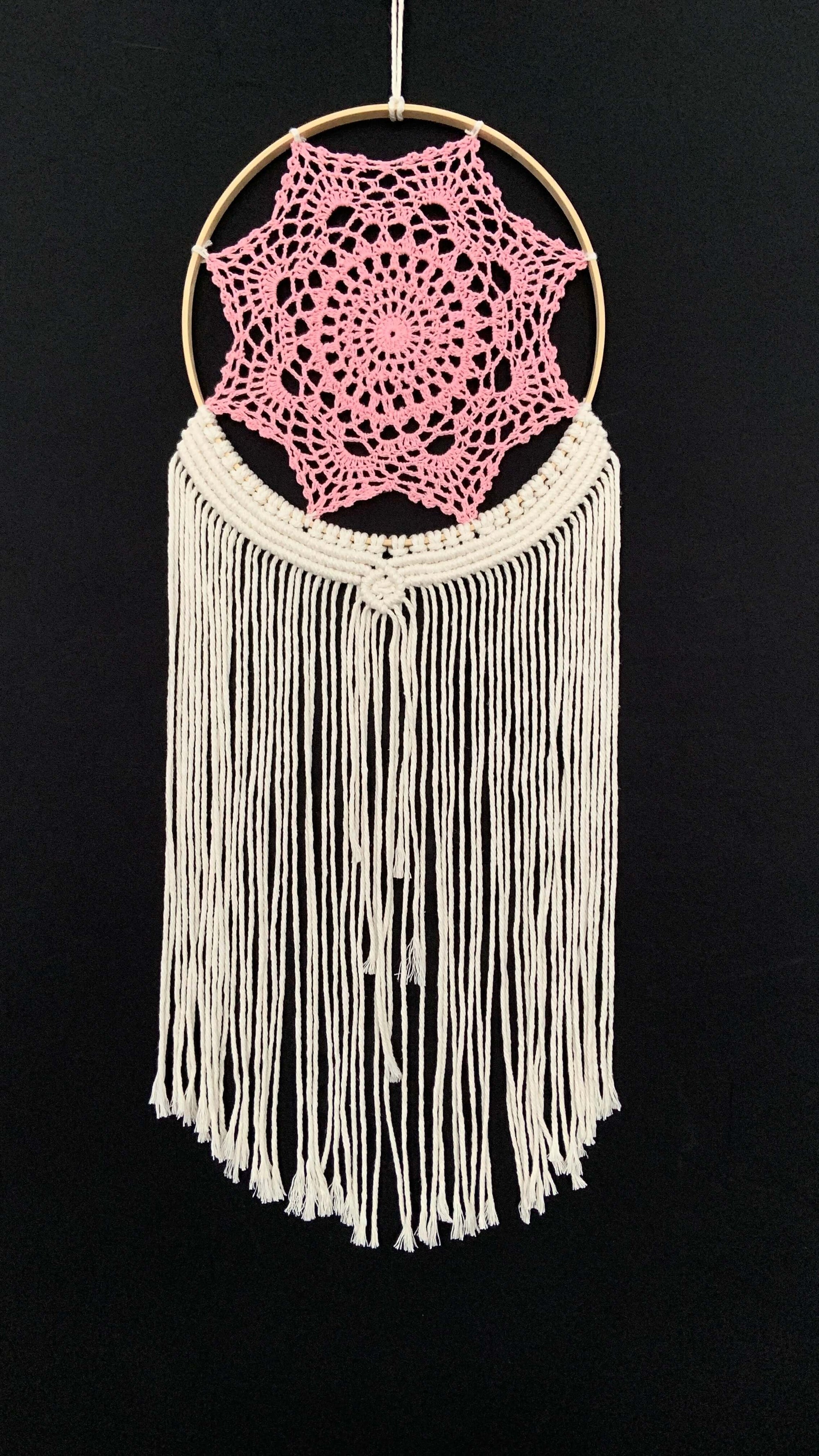 Celestial Bloom Macramé Wall Hanging - StylishKnots