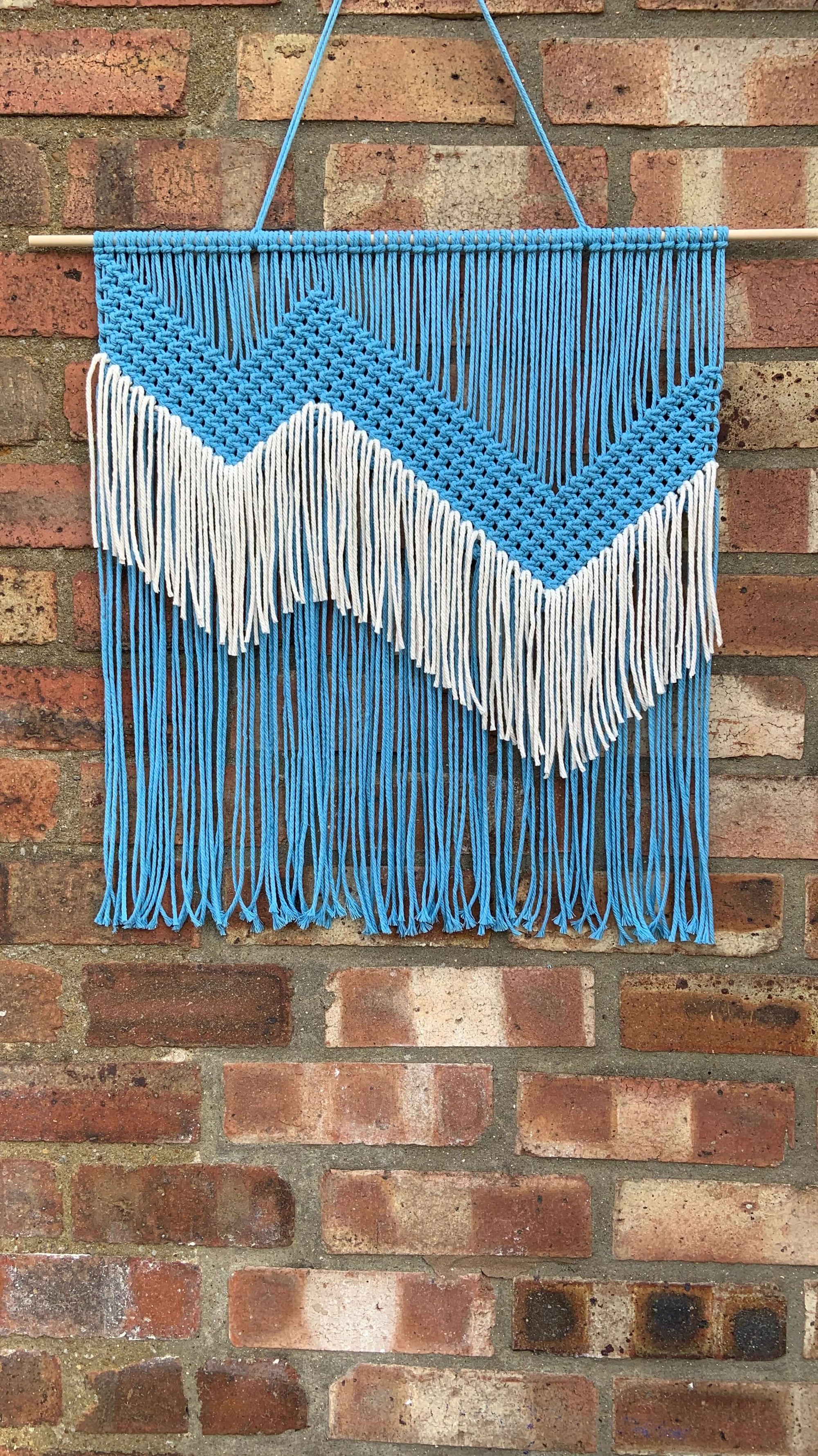 Ocean Wave Macramé Wall Hanging – Boho Chic Handmade Art for Modern Homes - StylishKnots