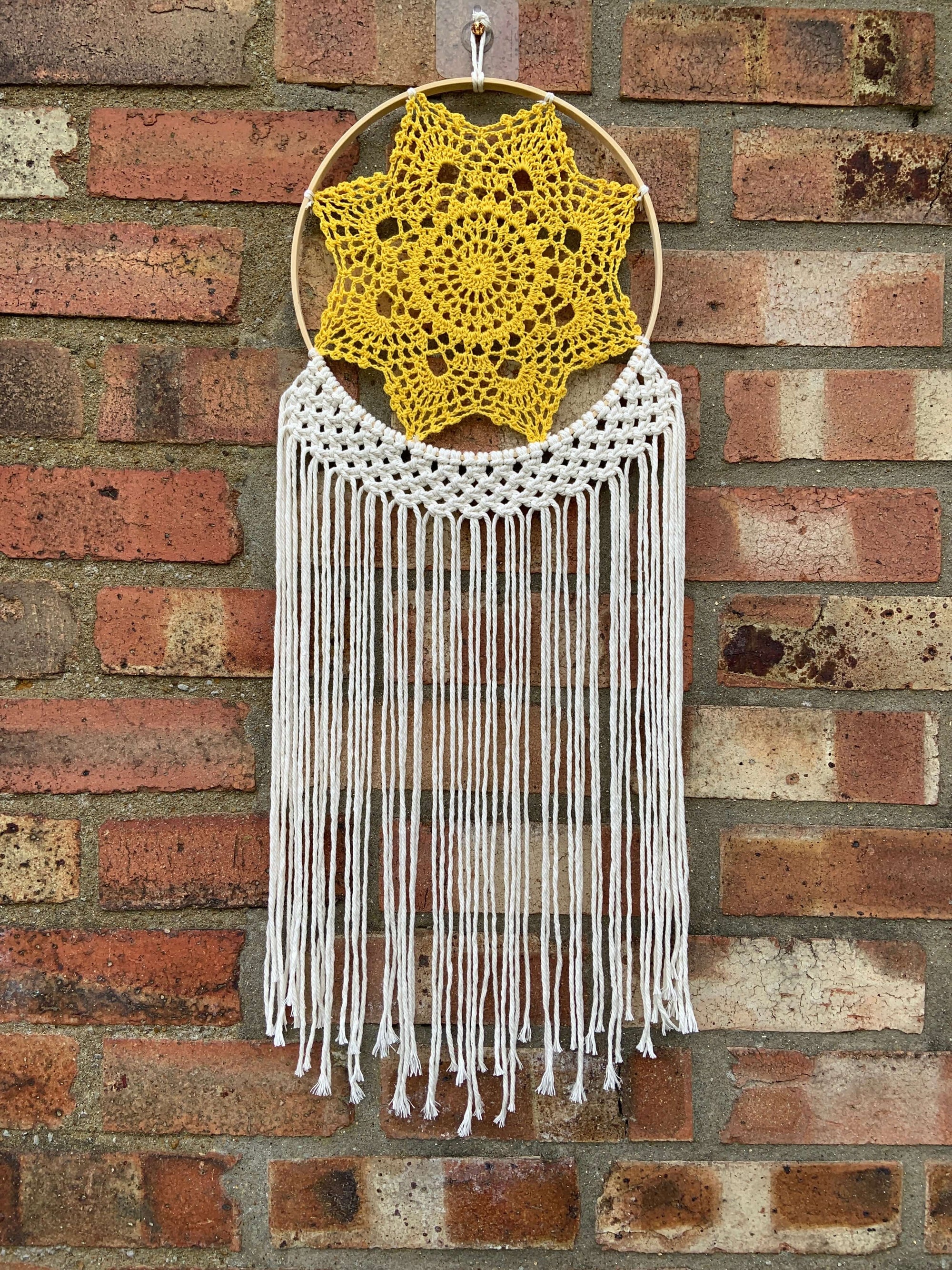 Solstice Halo Macramé Wall Hanging - StylishKnots