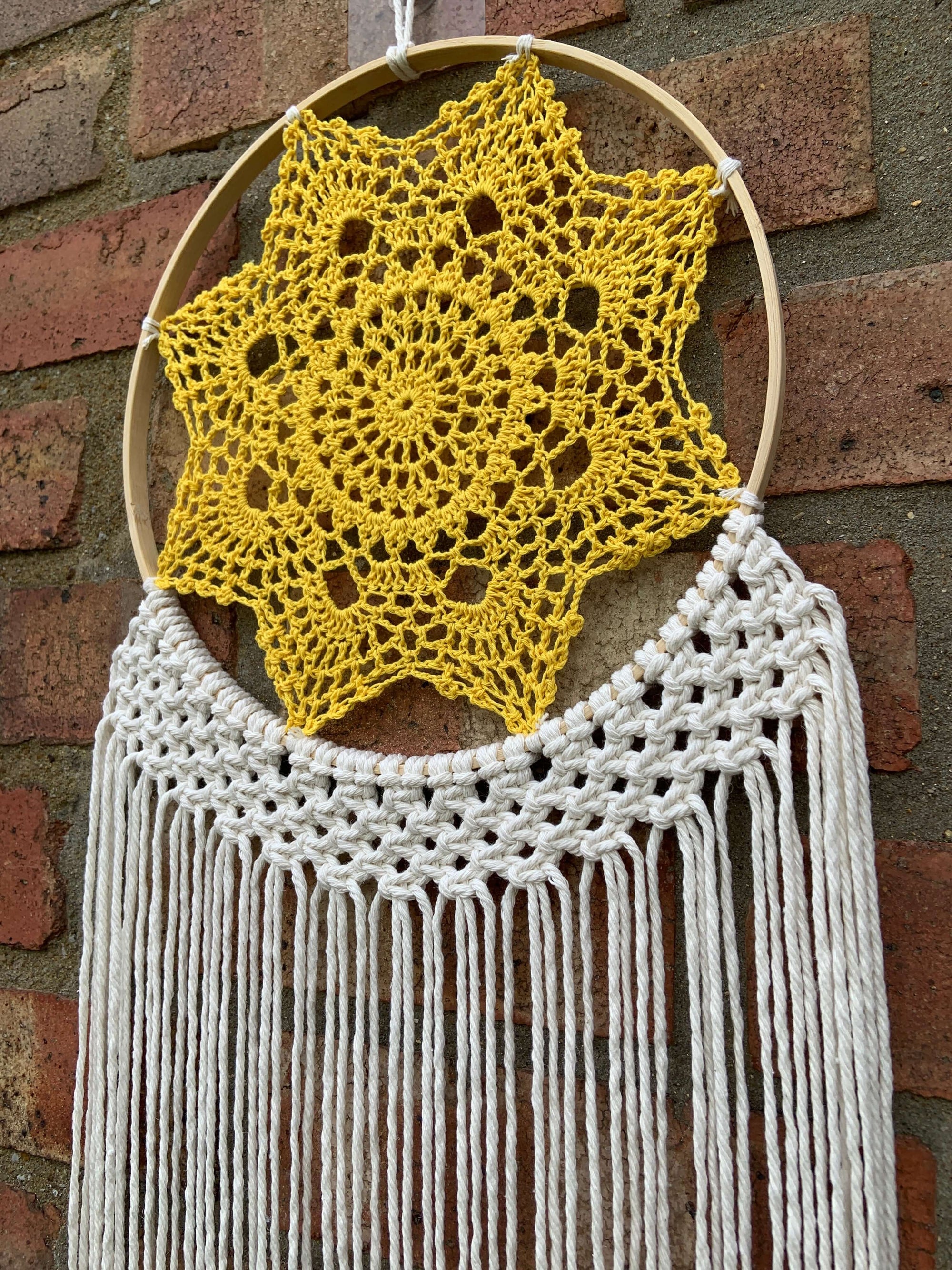 Solstice Halo Macramé Wall Hanging - StylishKnots