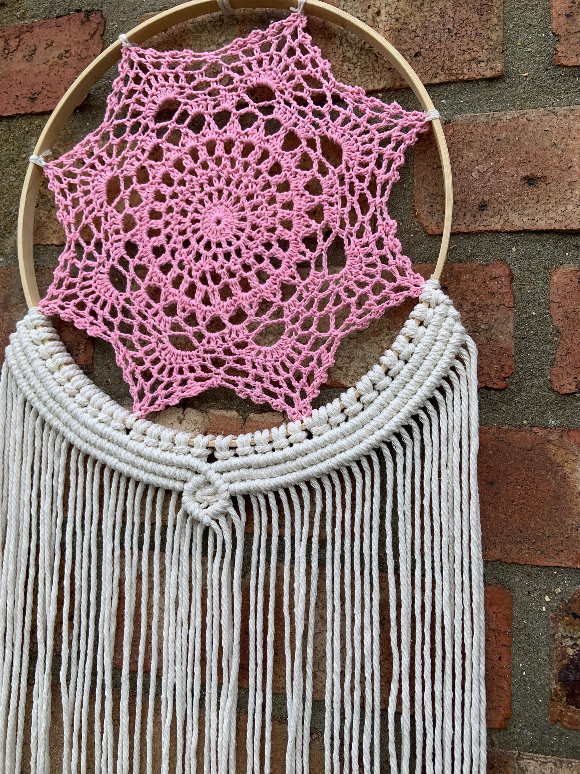 Celestial Bloom Macramé Wall Hanging - StylishKnots