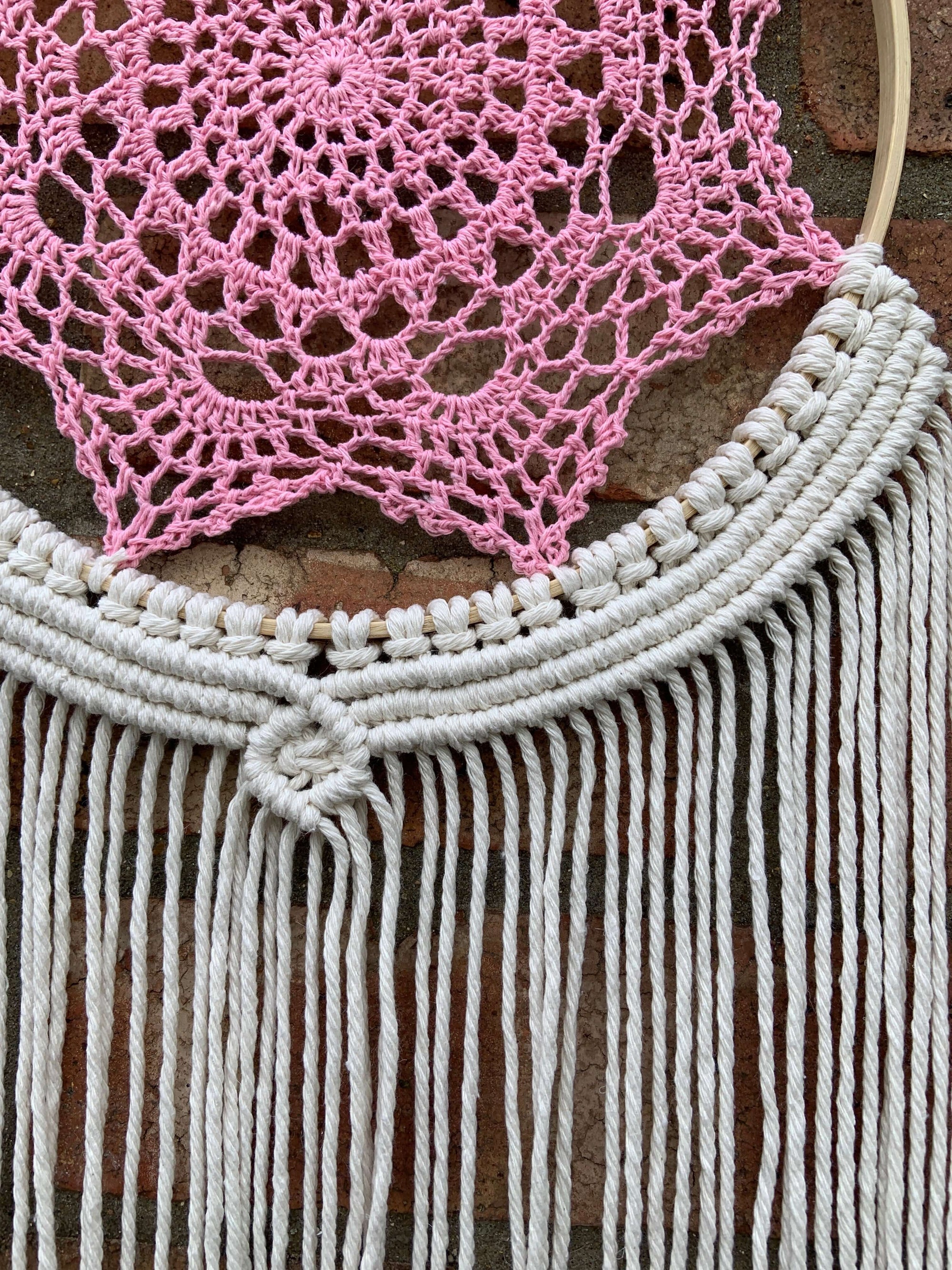 Celestial Bloom Macramé Wall Hanging - StylishKnots