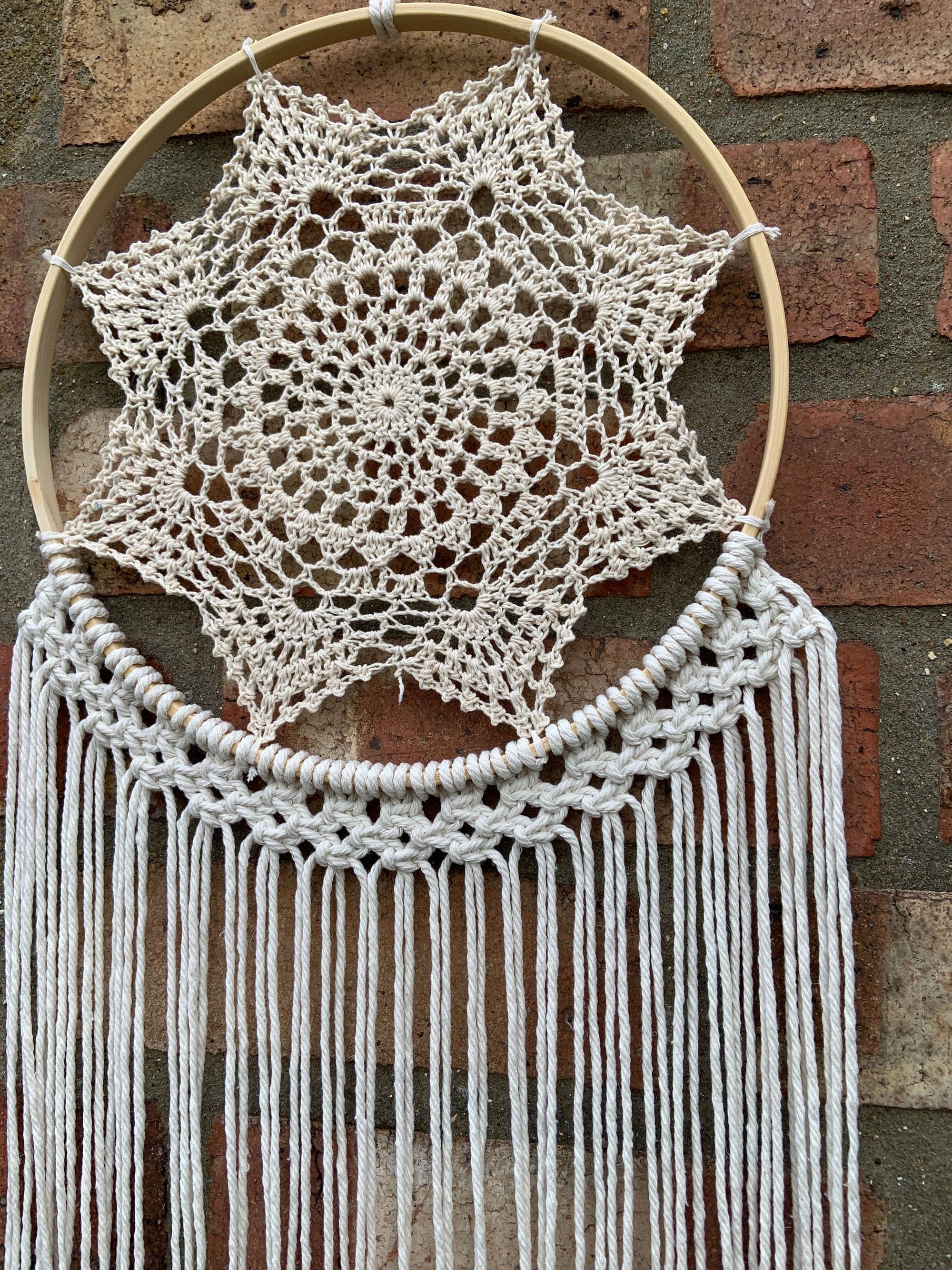 Solstice Halo Macramé Wall Hanging - StylishKnots