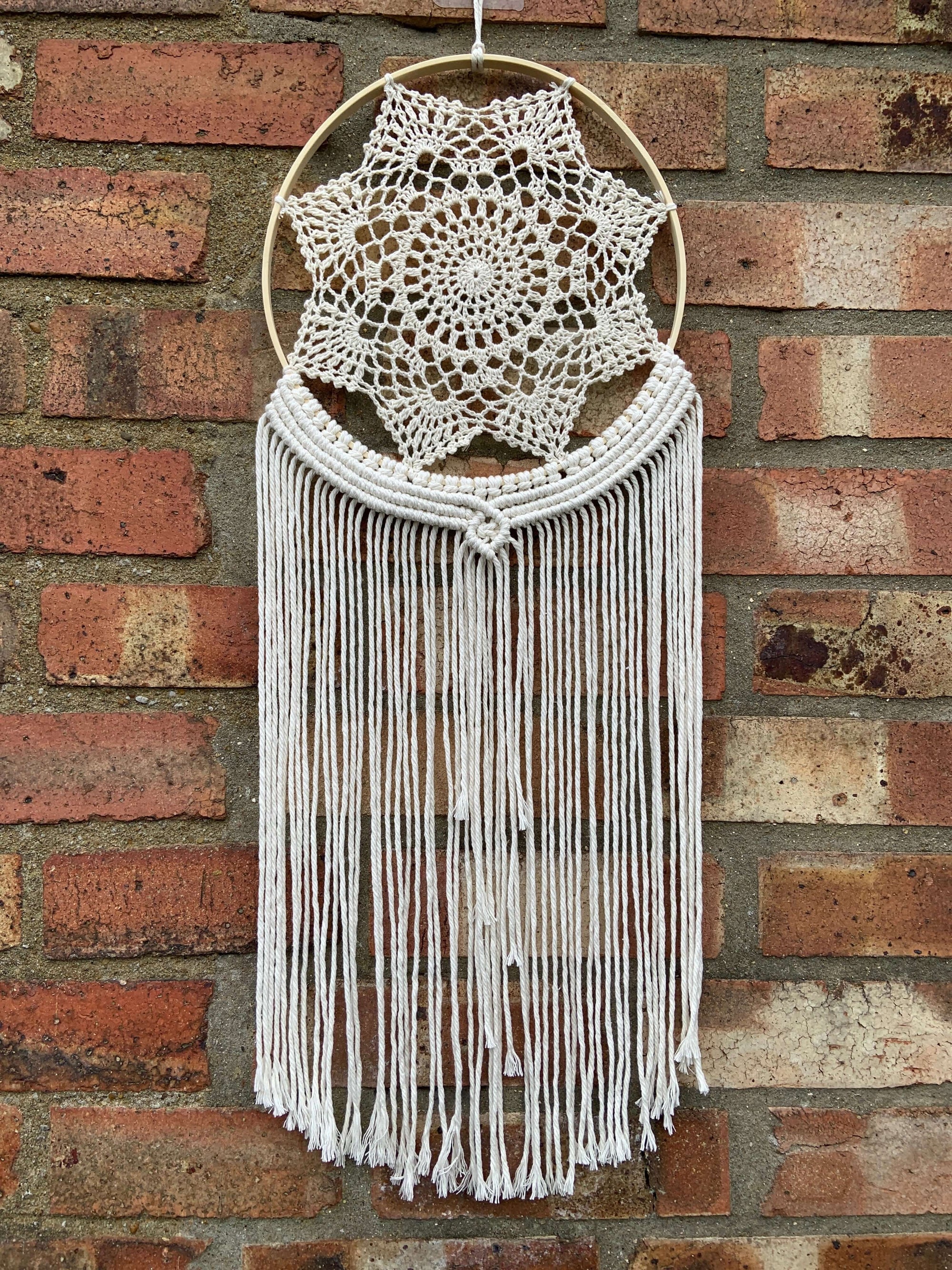 Celestial Bloom Macramé Wall Hanging - StylishKnots