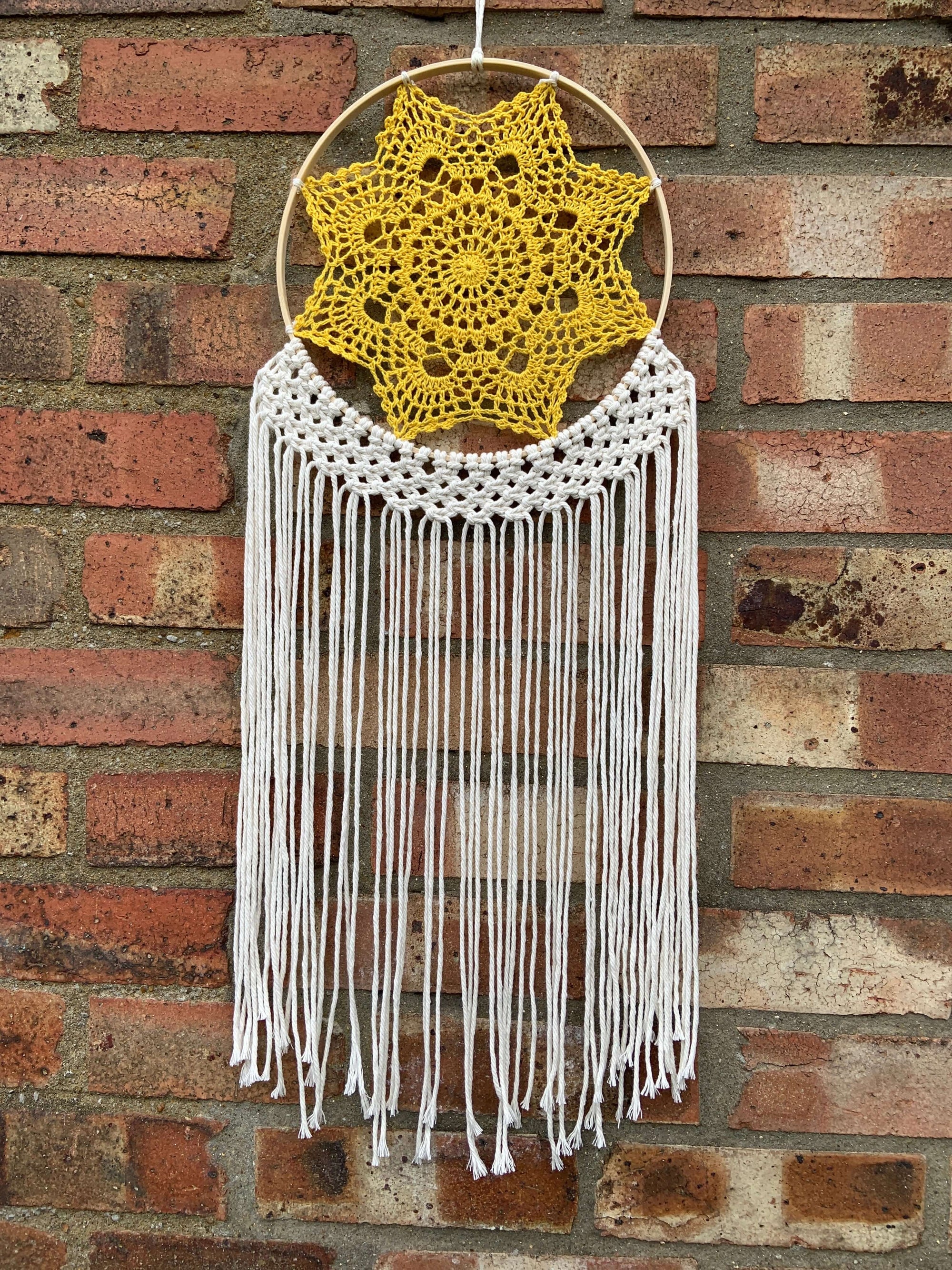 Solstice Halo Macramé Wall Hanging - StylishKnots