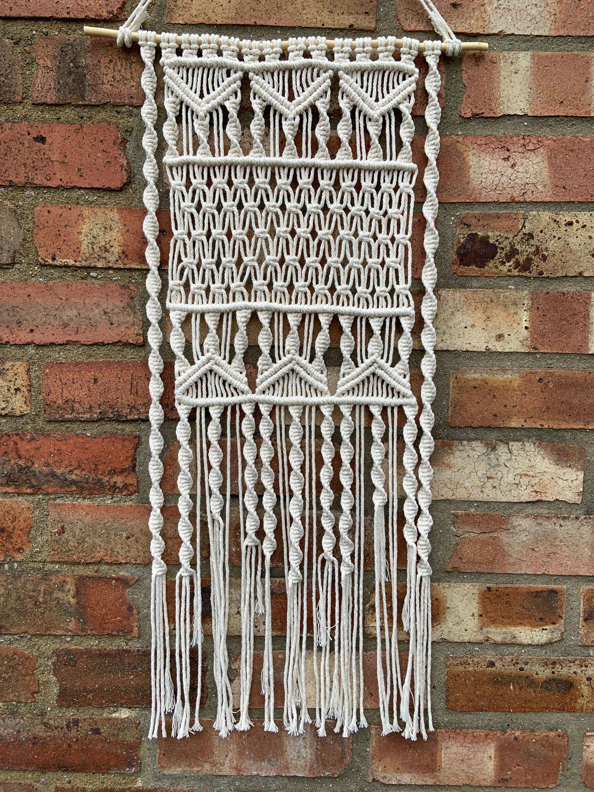 The Spiral Grove – Handcrafted Macramé Wall Hanging - StylishKnots