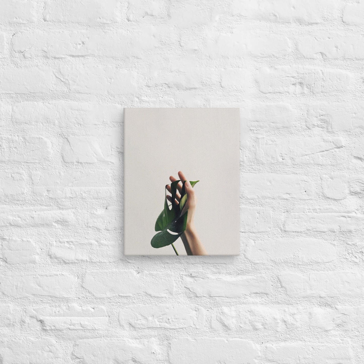 Nature’s Embrace – Minimalist Botanical Canvas Wall Art for Modern Spaces - StylishKnots