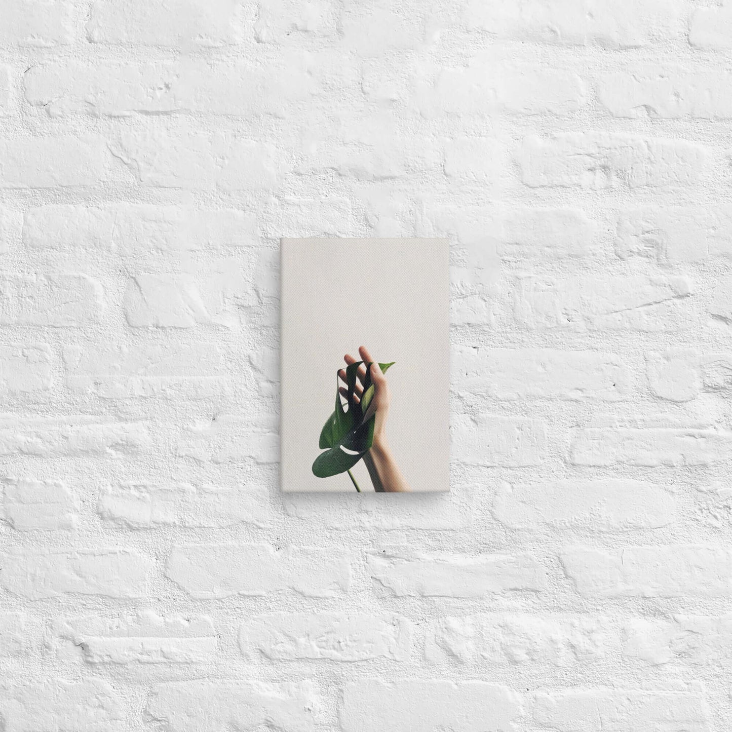 Nature’s Embrace – Minimalist Botanical Canvas Wall Art for Modern Spaces - StylishKnots