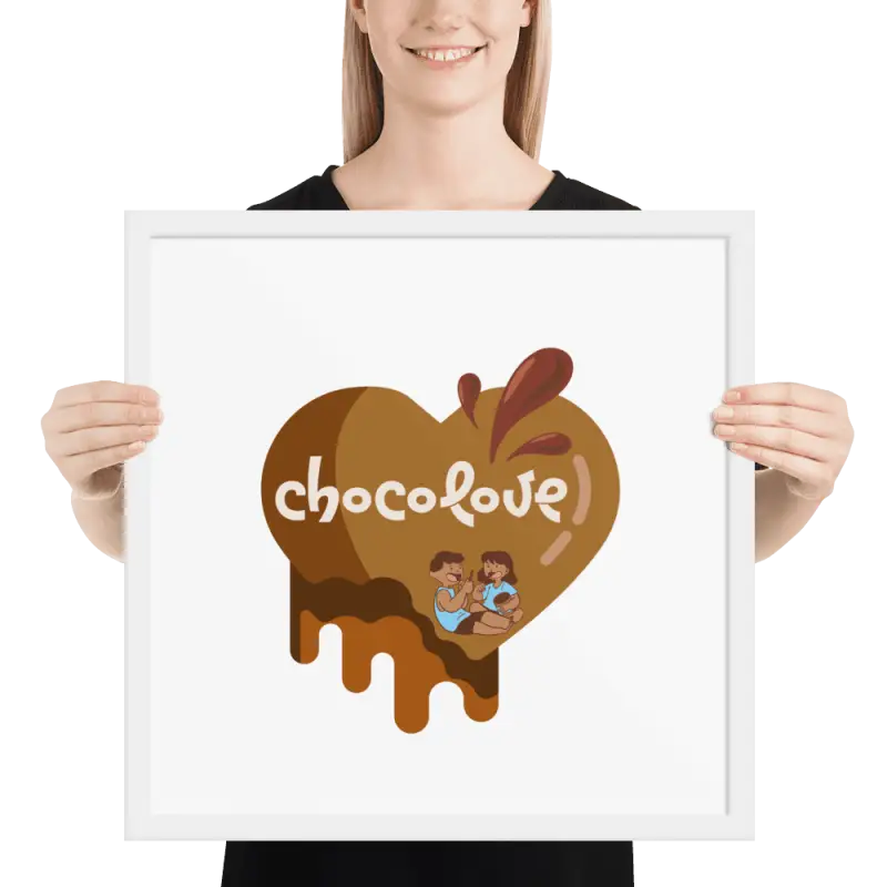 Chocolove Framed Art: Kitchen Decor - Poster