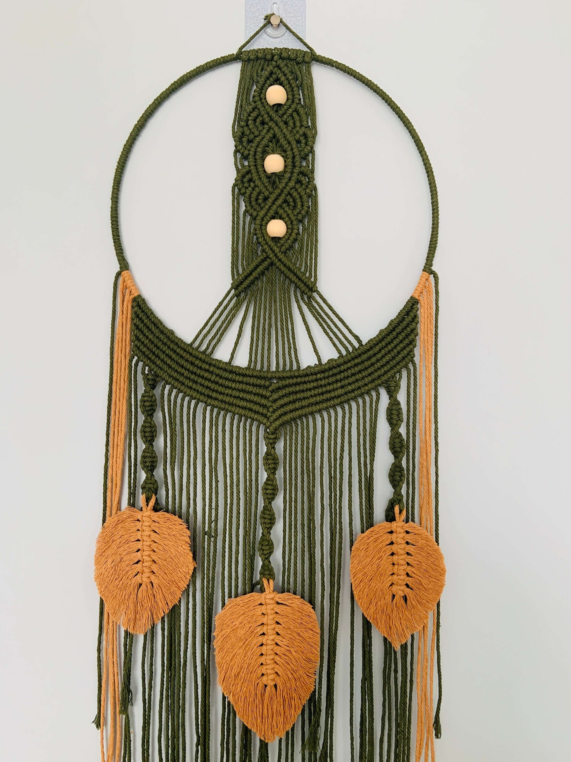 Olive Tones Macrame Wall Hanging