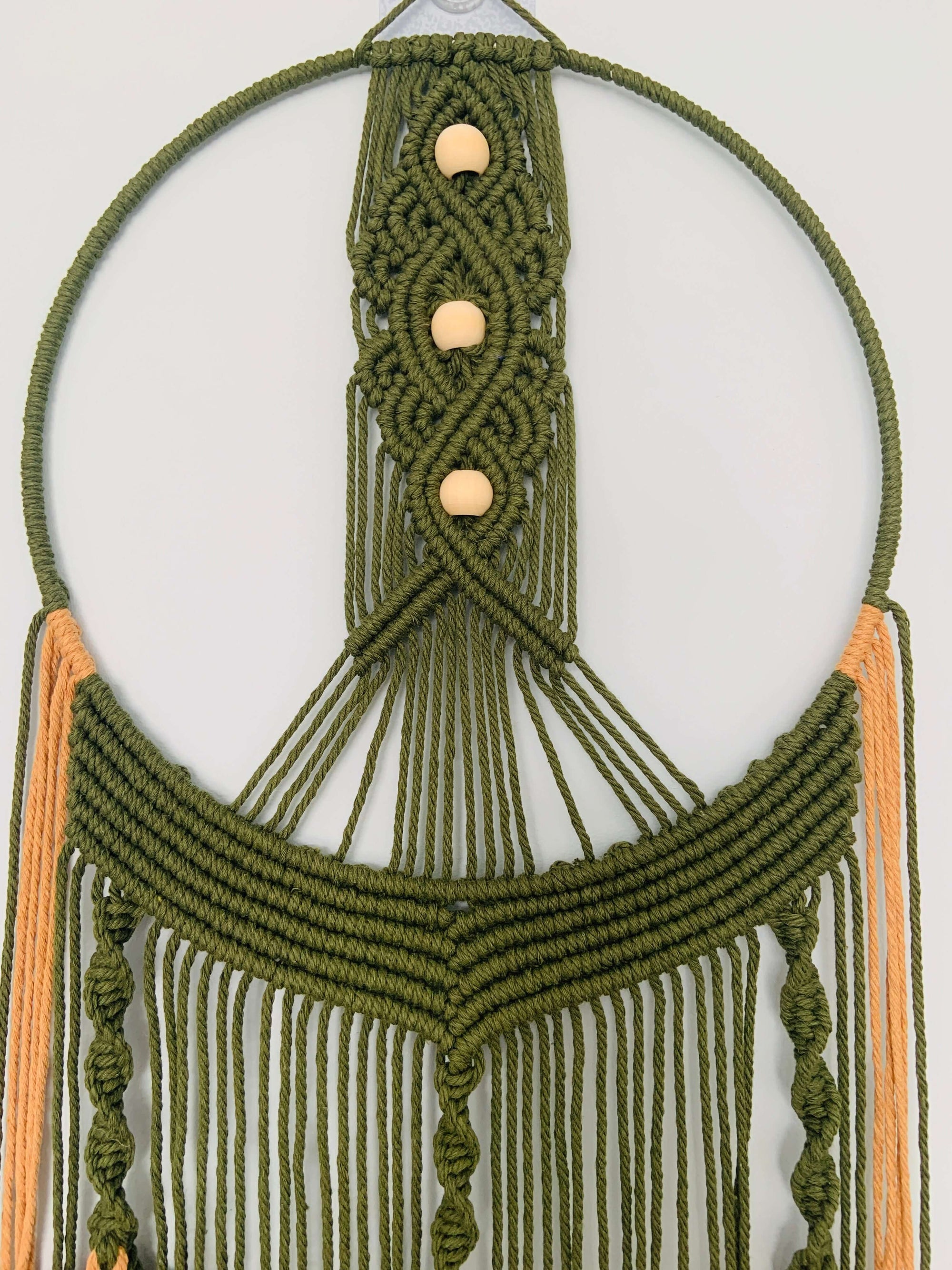 Olive Tones Macrame Wall Hanging