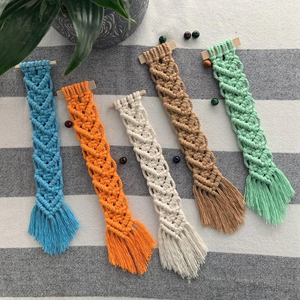 Macrame Bookmarks - StylishKnots
