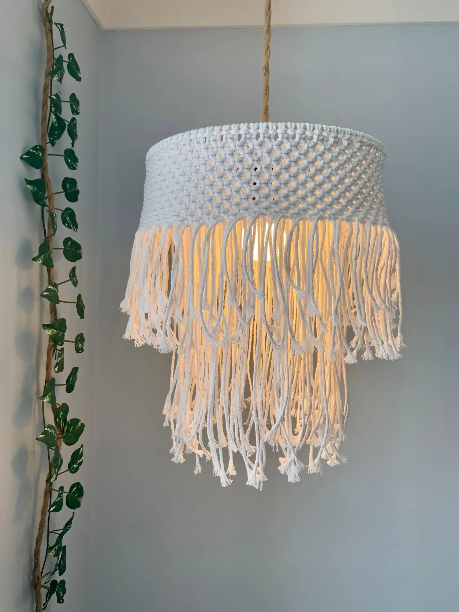 Macrame Lamp Shades - StylishKnots