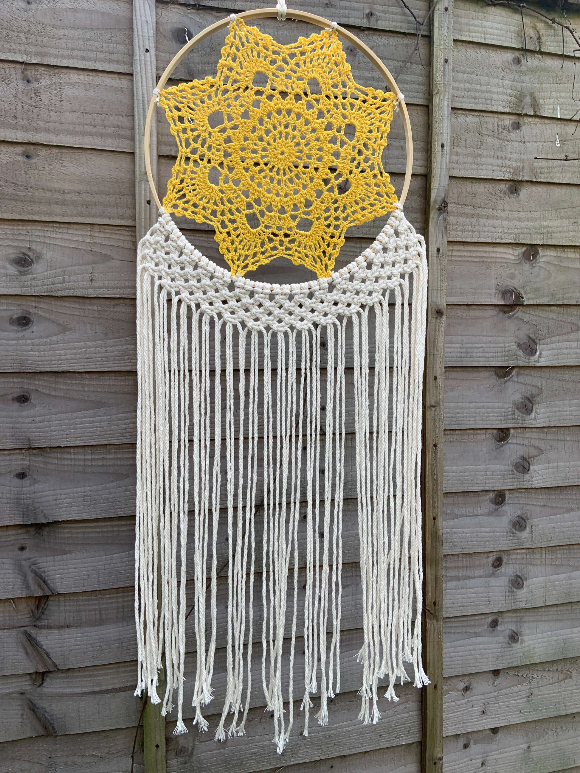 Solstice Halo Macramé Wall Hanging - StylishKnots