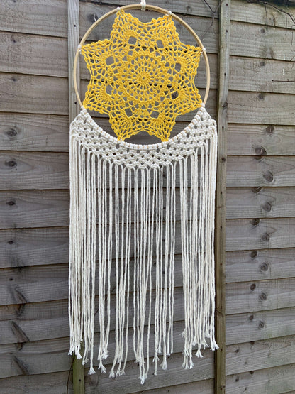 Solstice Halo Macramé Wall Hanging - StylishKnots