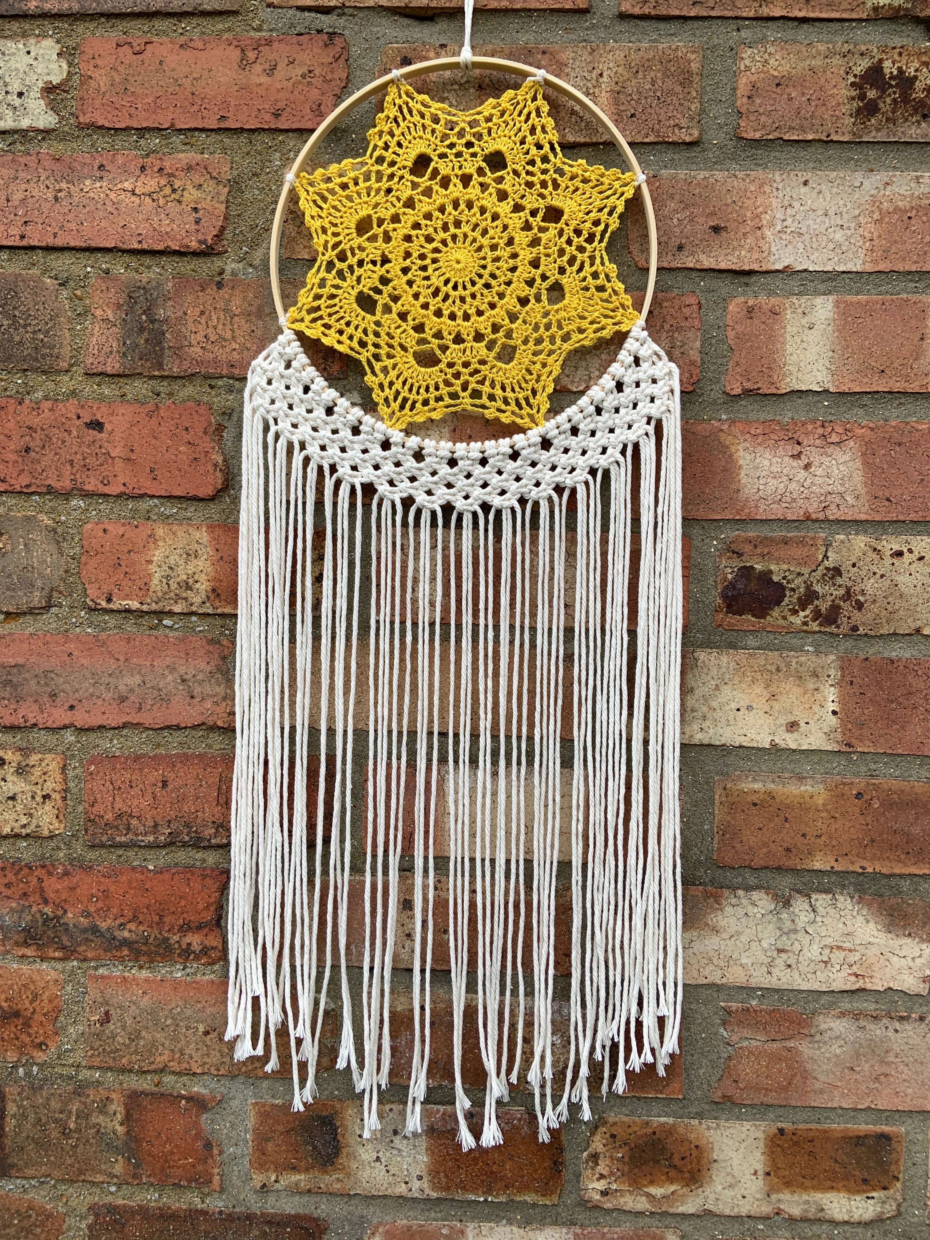Solstice Halo Macramé Wall Hanging - StylishKnots