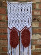 Autumn Leaves Macrame Wall Hanging