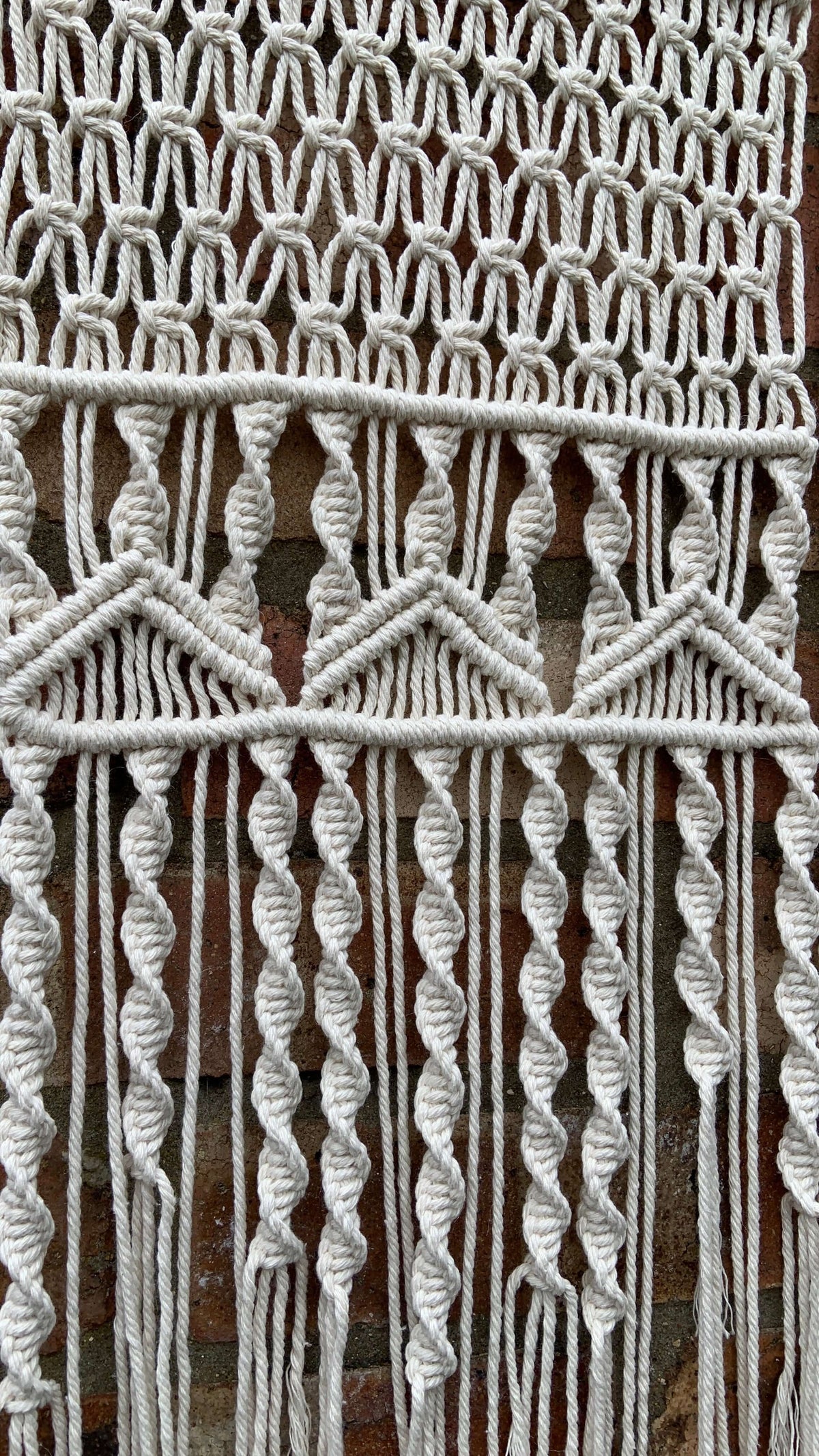 The Spiral Grove – Handcrafted Macramé Wall Hanging - StylishKnots