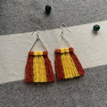Harvest Stripe Macrame Earrings - StylishKnots