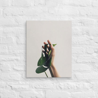 Nature’s Embrace – Minimalist Botanical Canvas Wall Art for Modern Spaces - StylishKnots