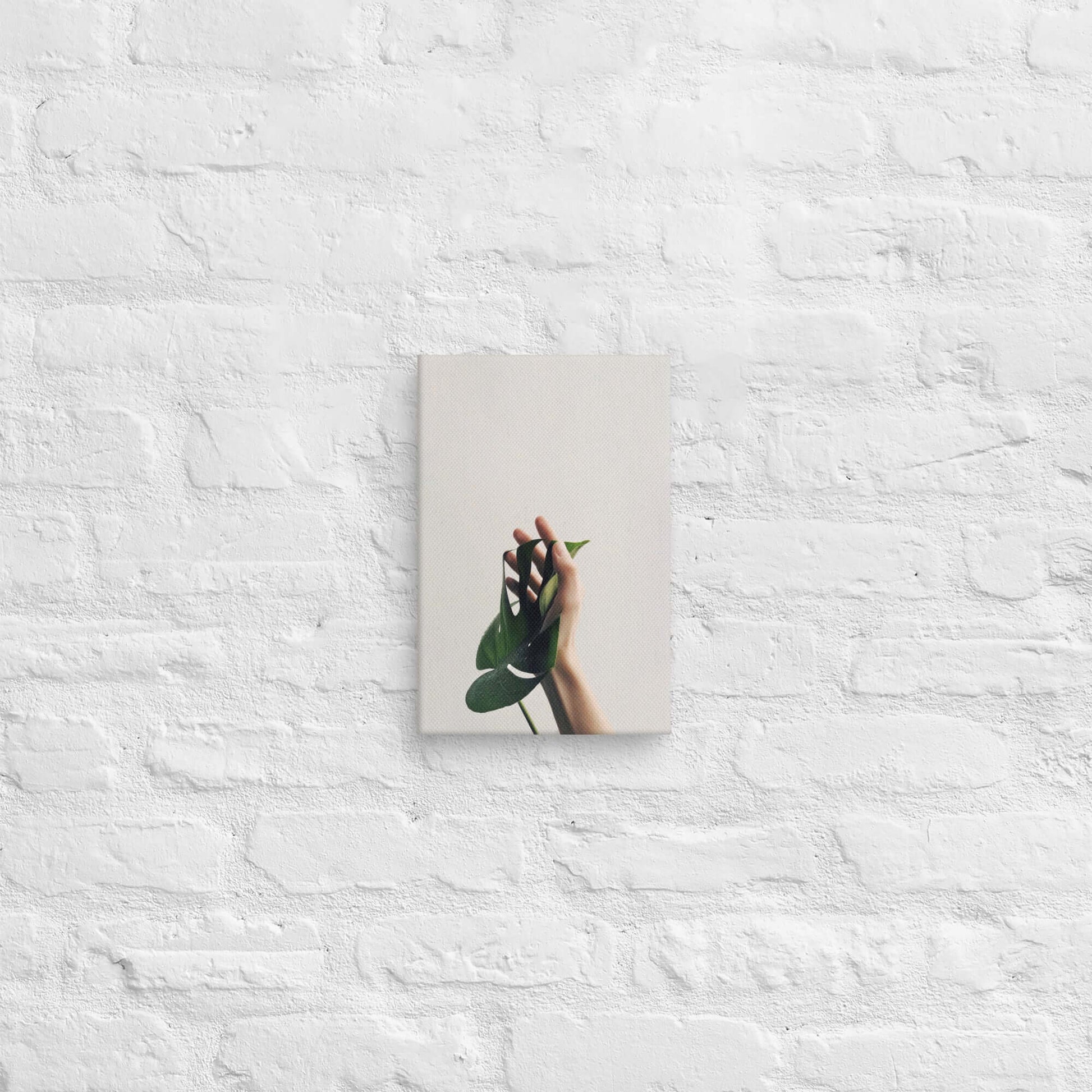 Nature’s Embrace – Minimalist Botanical Canvas Wall Art for Modern Spaces - StylishKnots