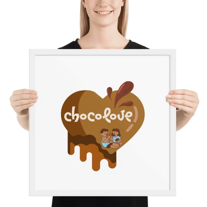 Chocolove Framed Art: Kitchen Decor - Poster