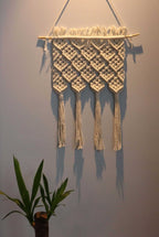 Creamy Weave Macrame Wall Hanging