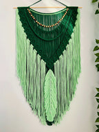 Green Dream Beaded Wall Décor - Macrame Hanging
