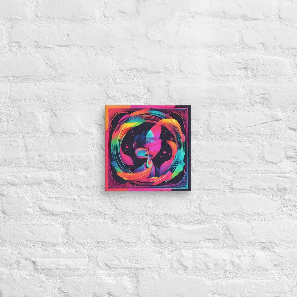 Light Neon Canvas Art - 10’’ x