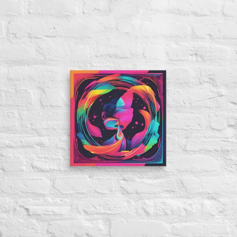 Light Neon Canvas Art - 14’’ x