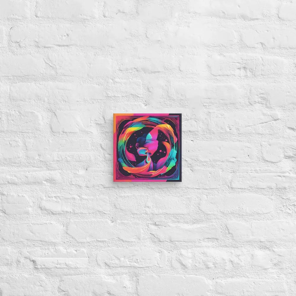 Light Neon Canvas Art - 8’’ x